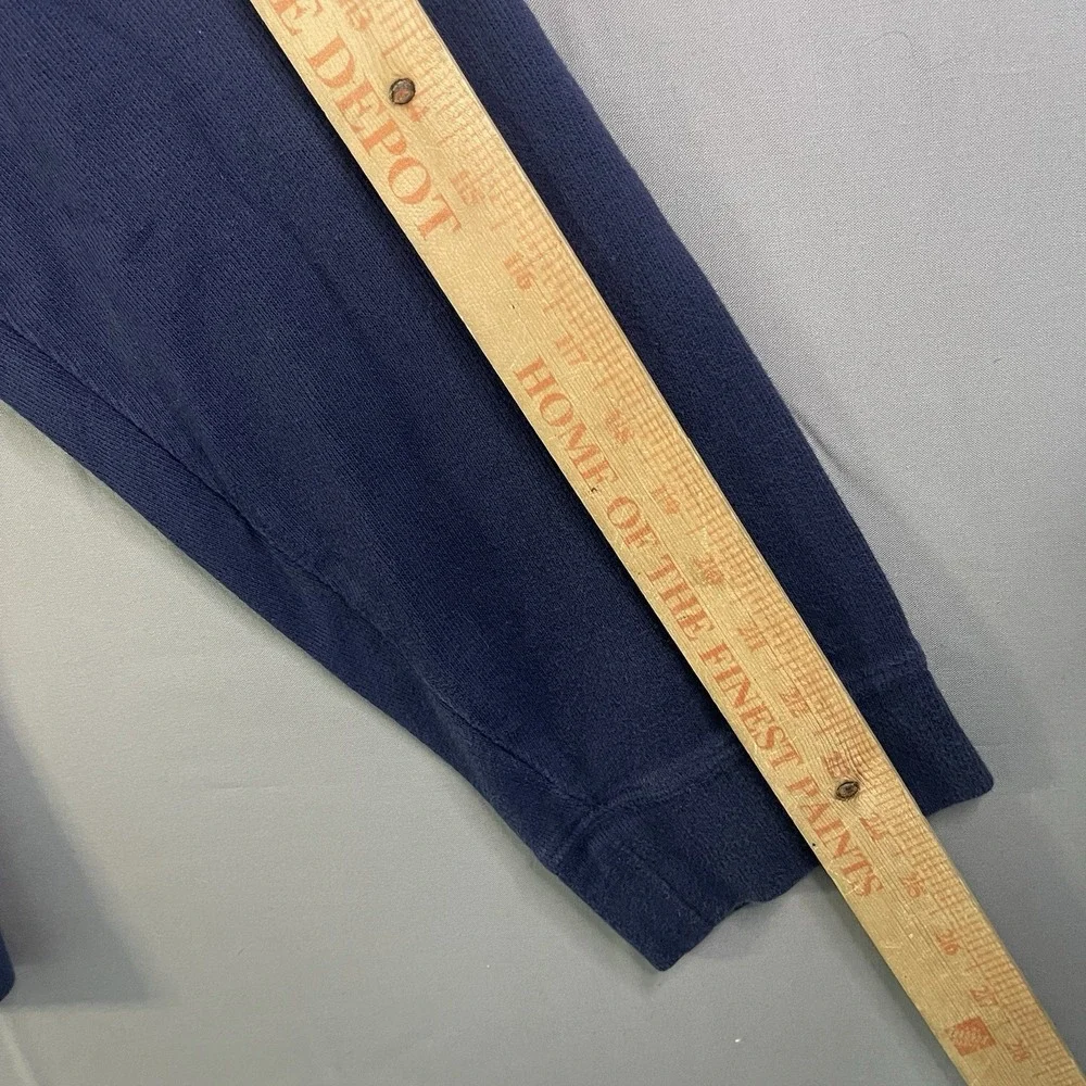 Polo Bear Ralph Lauren Estate Rib 1/4 Zip Pullover Navy Blue Men's XL Sweater